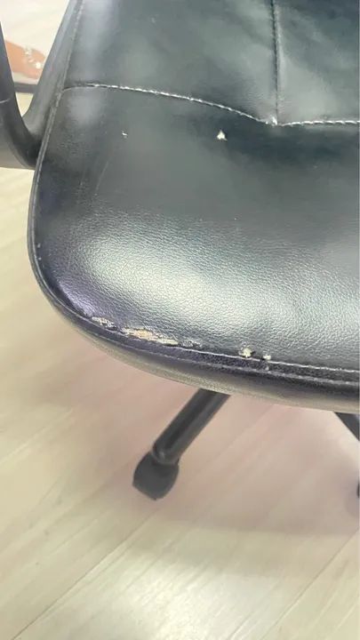 Cadeira de Escritório Giratória com Rodízios - Foto 3