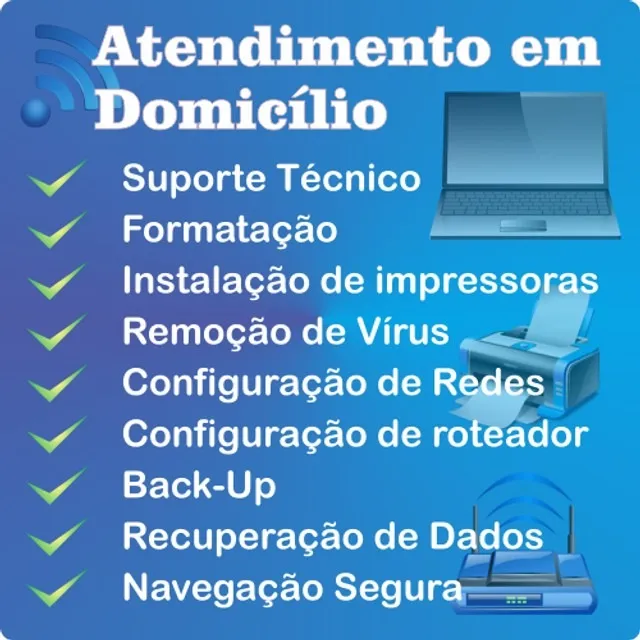 Formatação Instalação Configuração Completa de Computadores e Notebooks