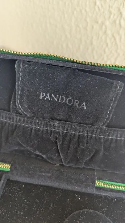 Porta-jóias Pandora verde - Foto 4
