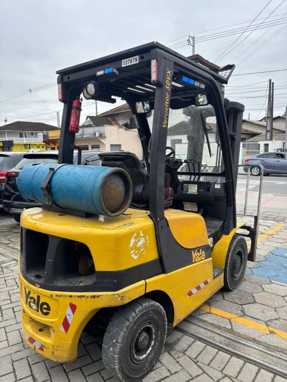 Empilhadeira GLP Yale 50vx Ano 2015 - Foto 3