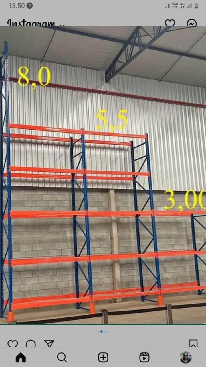 PORTA PALLETS EM SALVADOR COM ENTREGA ATE 5 DIAS LOJA CENTERACO ITAPUA 71- * 