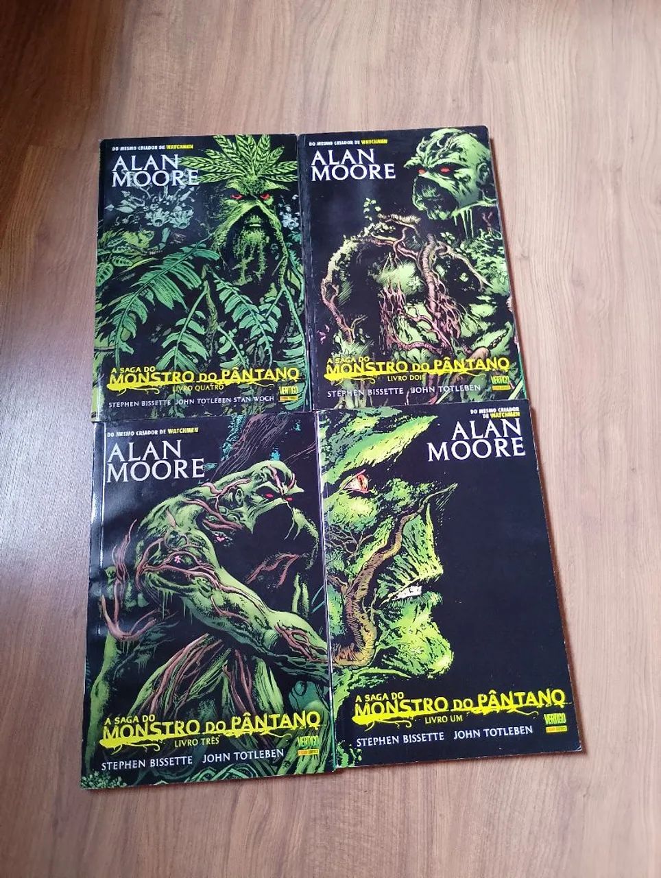 A Saga do Monstro do Pântano - Coleção livro 1 ao 4