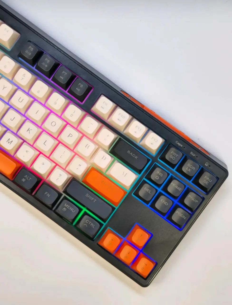 Teclado M87, sem fio - Mecânico RGB (Bluetooth)  - Foto 2