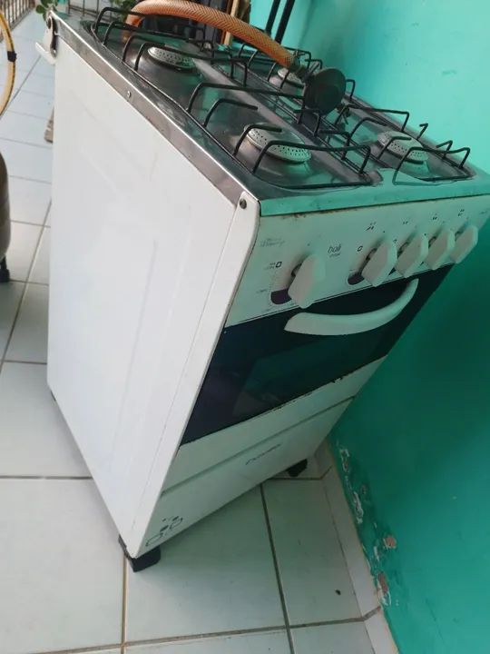 Fogão 4 Bocas com registro e mangueira  - Foto 3