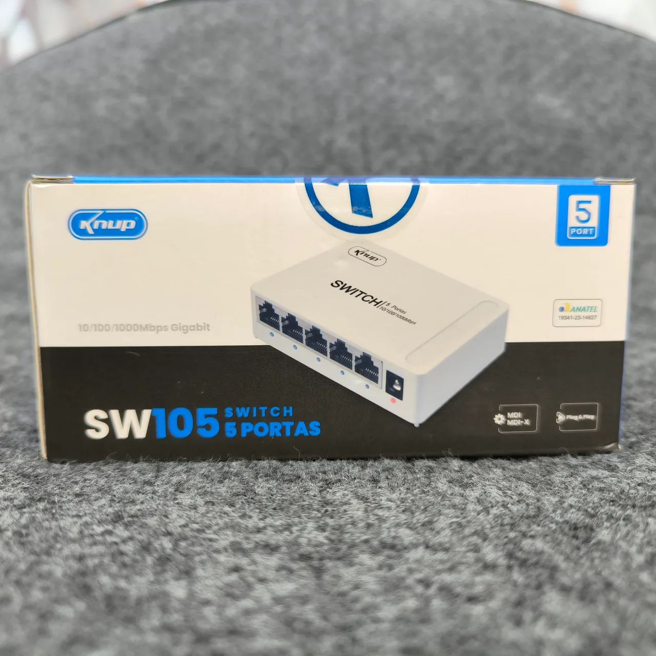 Switch de rede gigabit 5 portas  - Foto 2
