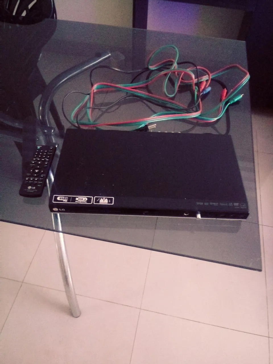 DVD PLAYER LG KARAOKÊ CD, MP3, CD-R