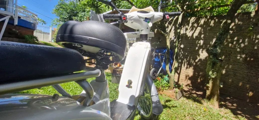 Bicicleta Elétrica D-inox T28 800w 48v 16ah Lítio 24 E-max - Foto 4