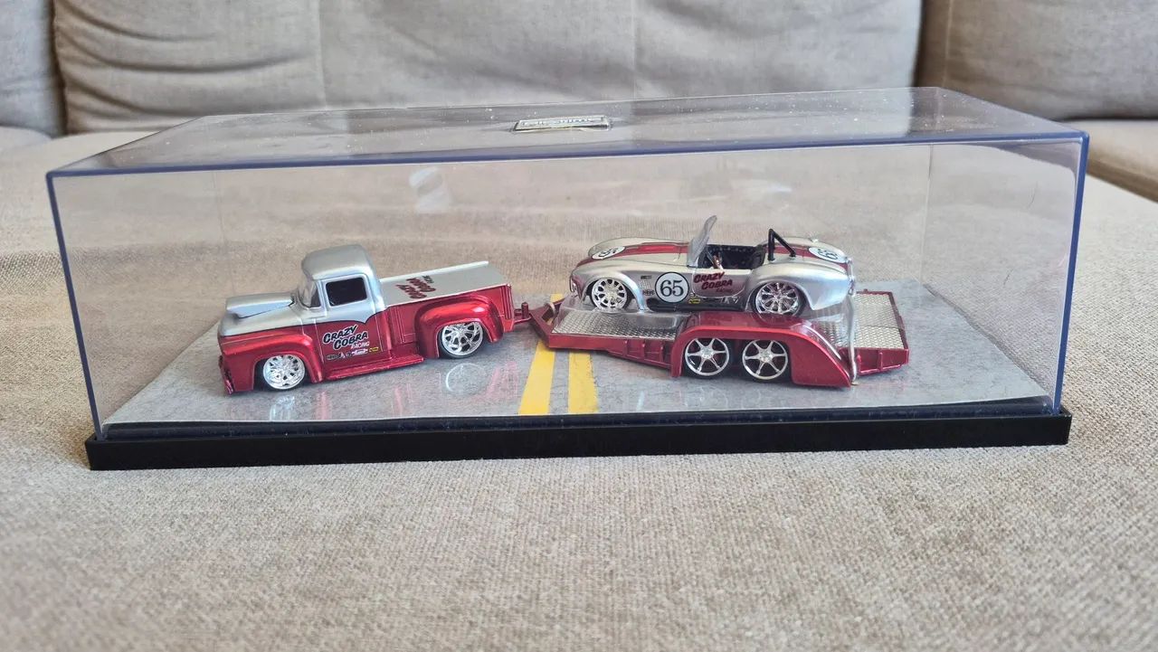 Jada Bigtime Muscle Ford F-1956 e Shelby Cobra