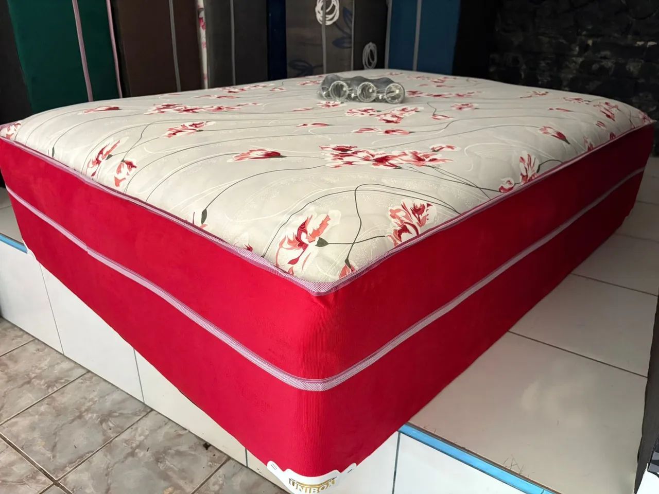 Cama Box Casal Molas Ensacadas Espuma D33 - Foto 3
