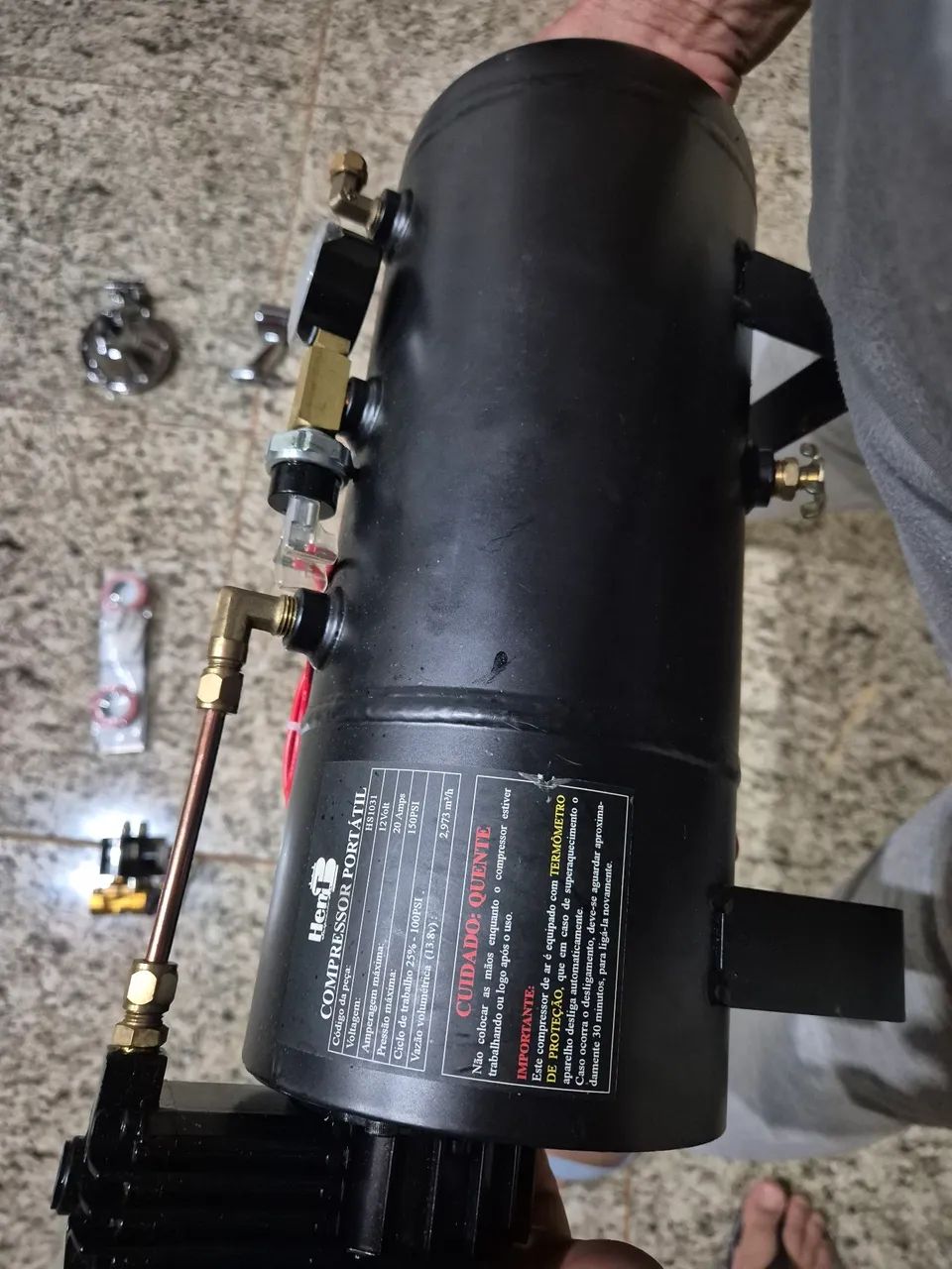 Kit de Buzina Marítima a Ar - Foto 2