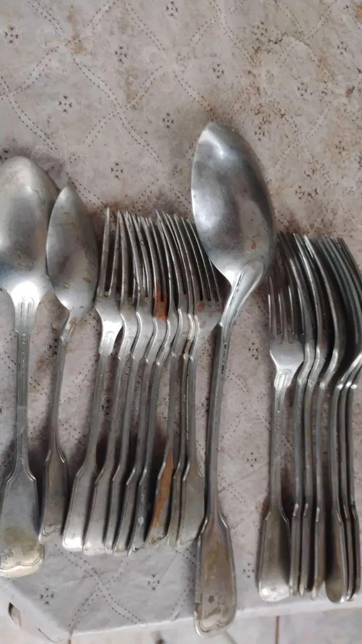 Talheres colecionador relíquia 