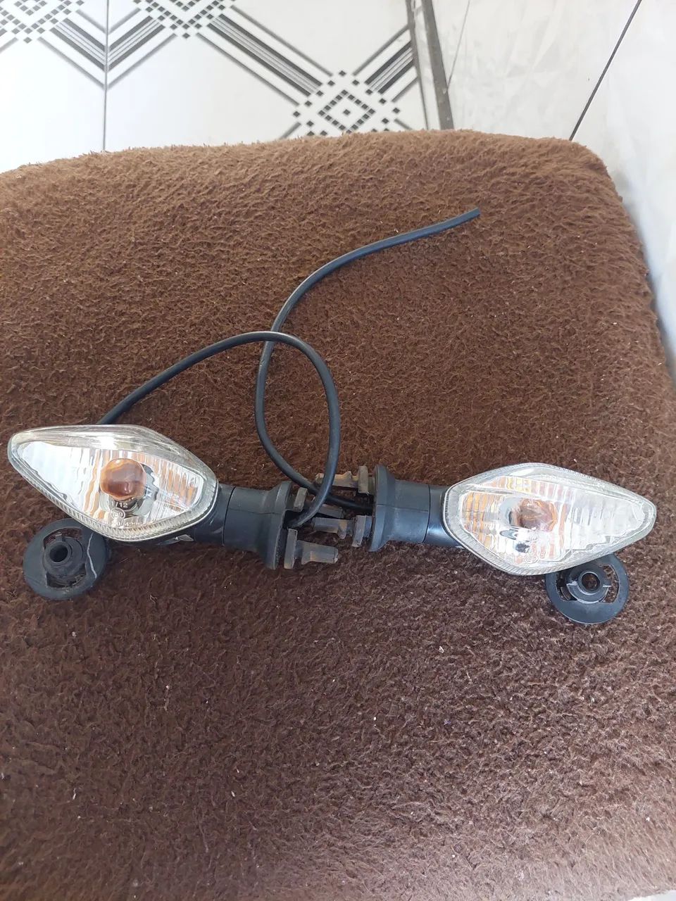 Par de Piscas  para Moto, original honda 