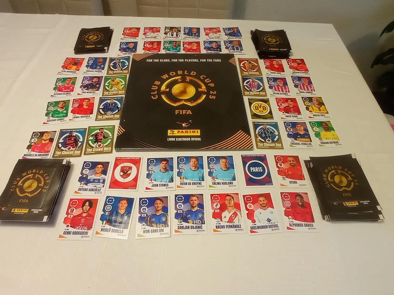 Coleção de Figurinhas Club World Cup 25 FIFA Panini