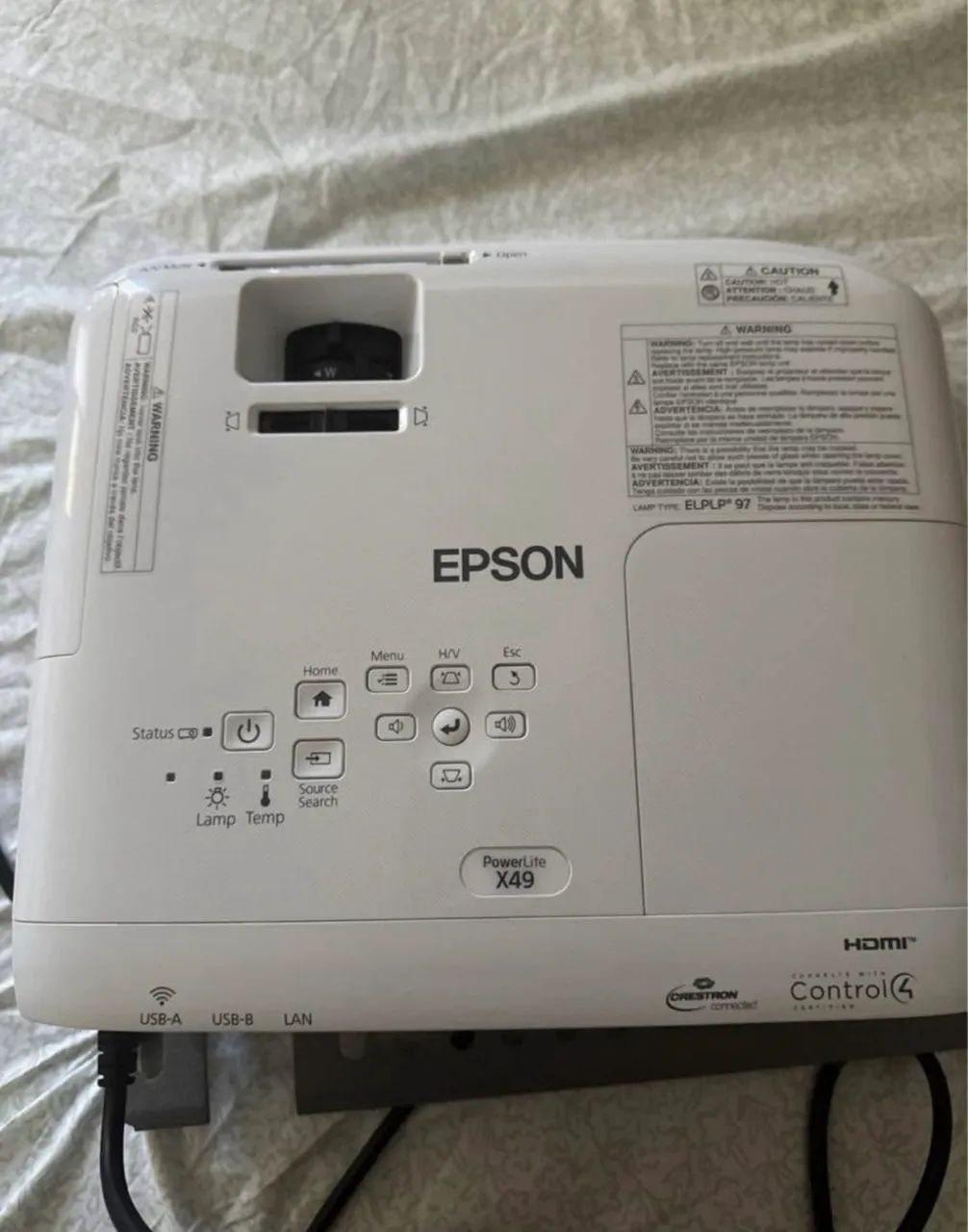 Tela de cinema inflável + projetor Epson  - Foto 3