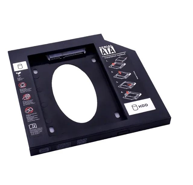 Adaptador DVD para Hd Ssd caddy 9.5mm sata 3.0  - Foto 2