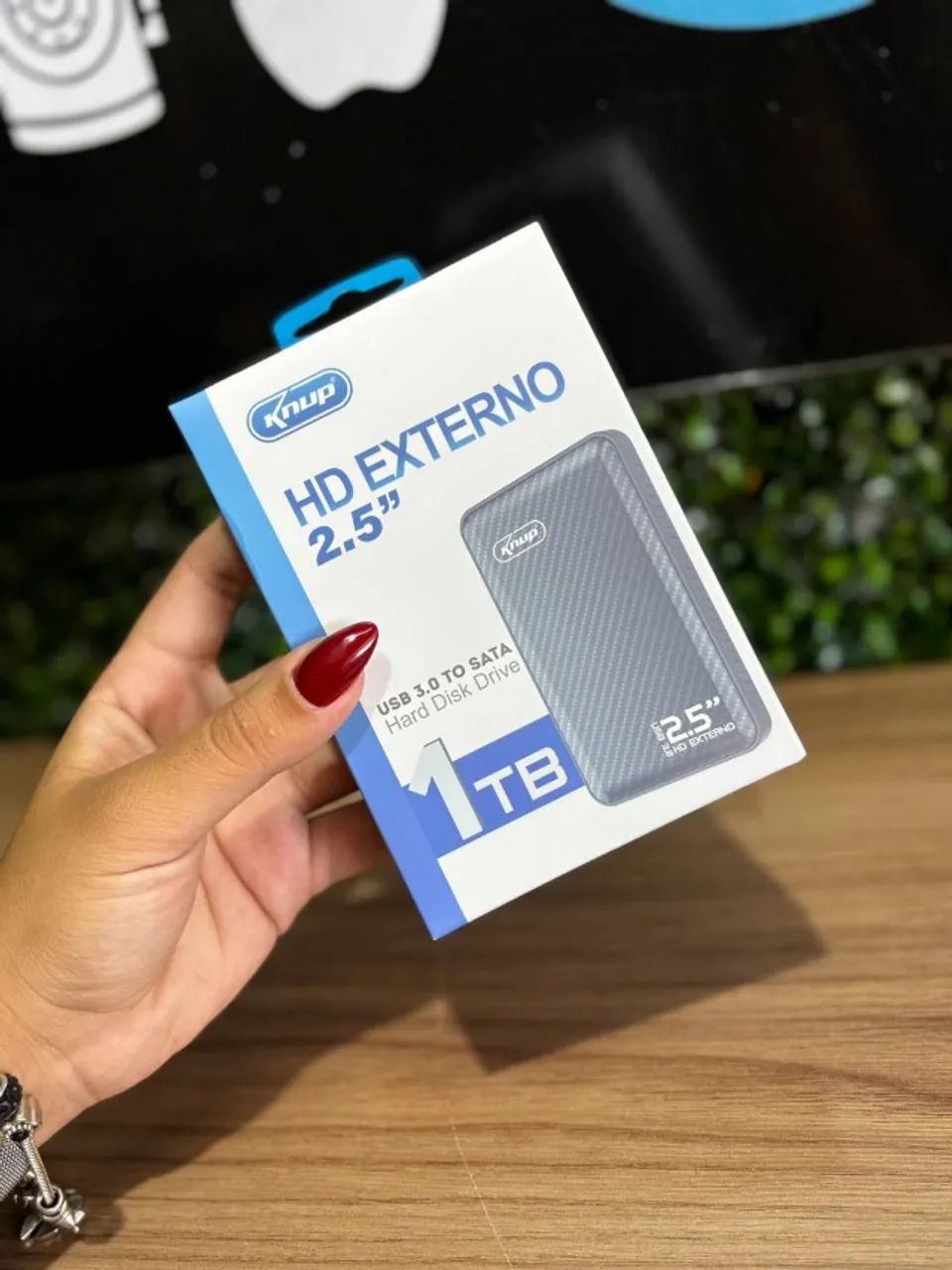 HD Externo 2.5 1TB KNUP - USB 3.0 - Hard Disk Drive