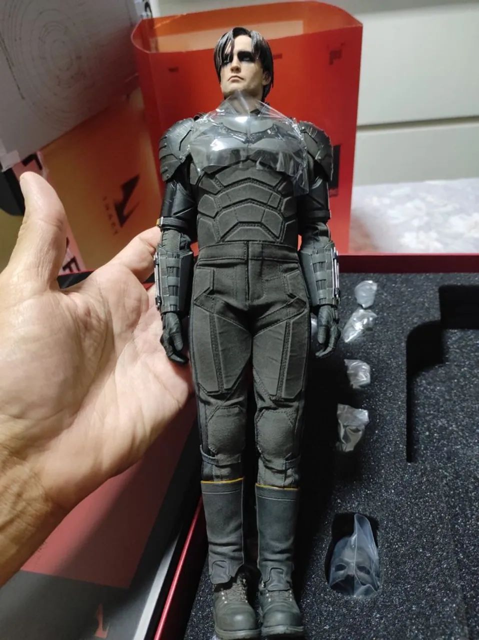 Inart action Figure Batman - The Batman (2022) bruce wayne robert Pattinson  - Foto 2
