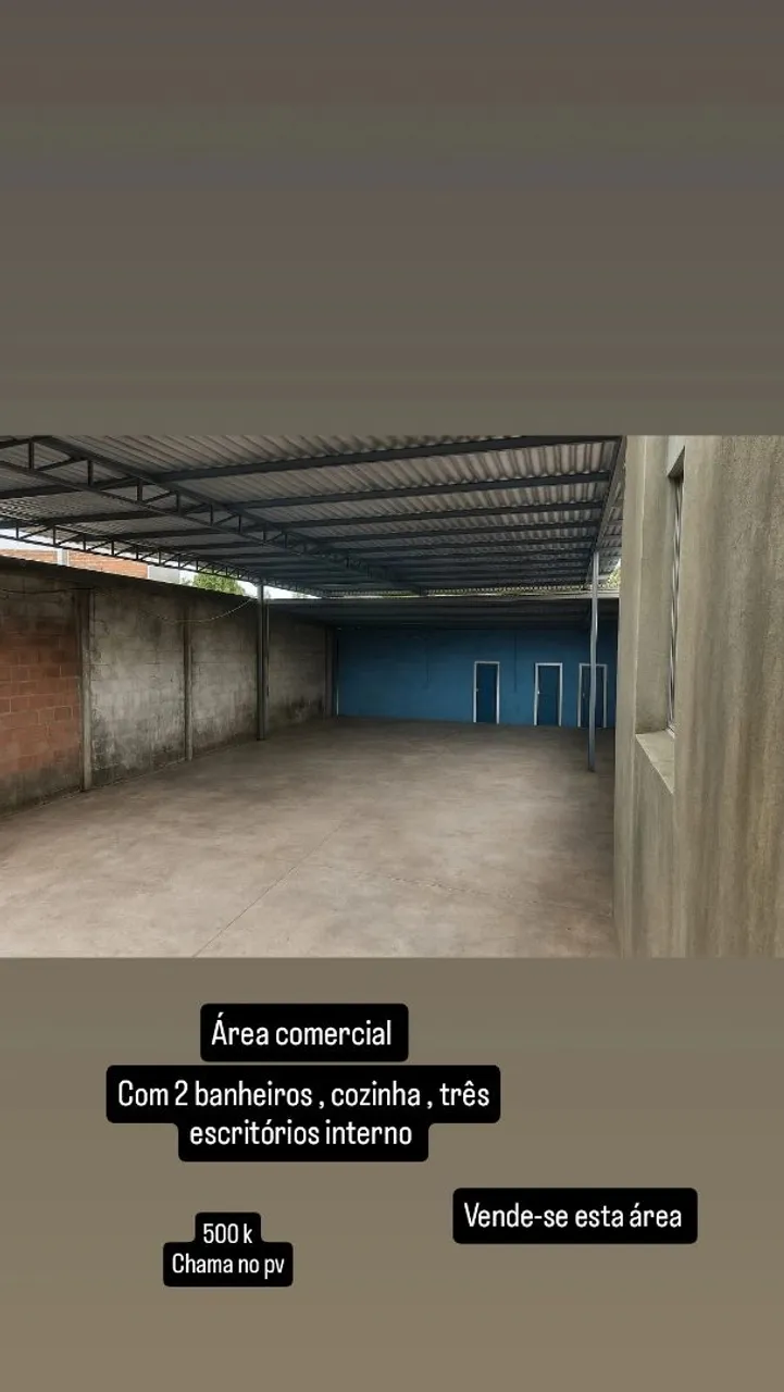Vende-se área comercial