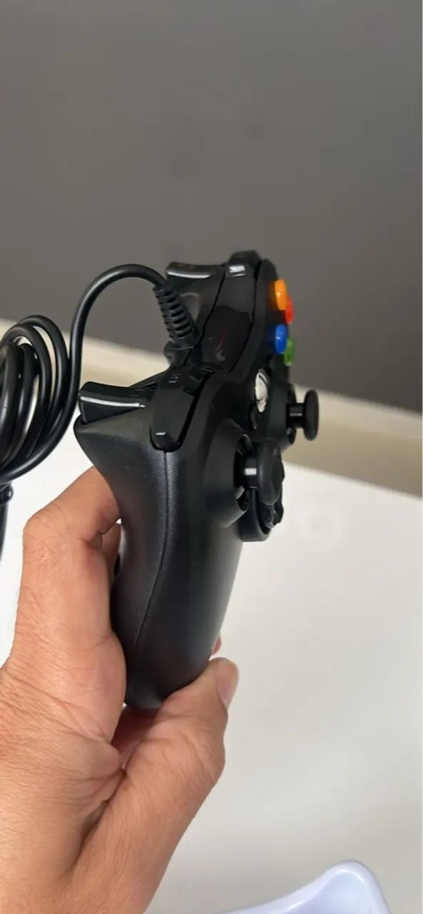 Controle com fio Xbox 360 / PC  - Foto 4