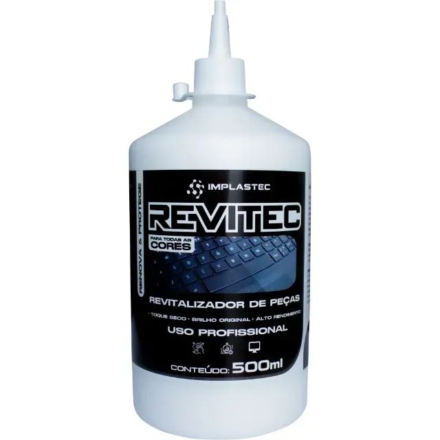 Revitalizador Para Plástico Implastec Revitec 500ml - WZetta