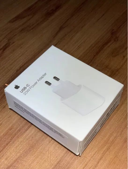 Fonte Adaptador de iPhone Turbo USB-C 20W carga rápida  - Foto 3