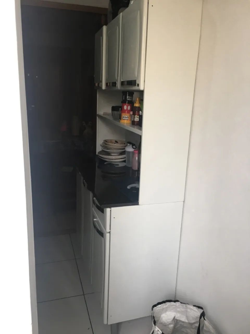 Armário de cozinha branco com 3 portas - Foto 3