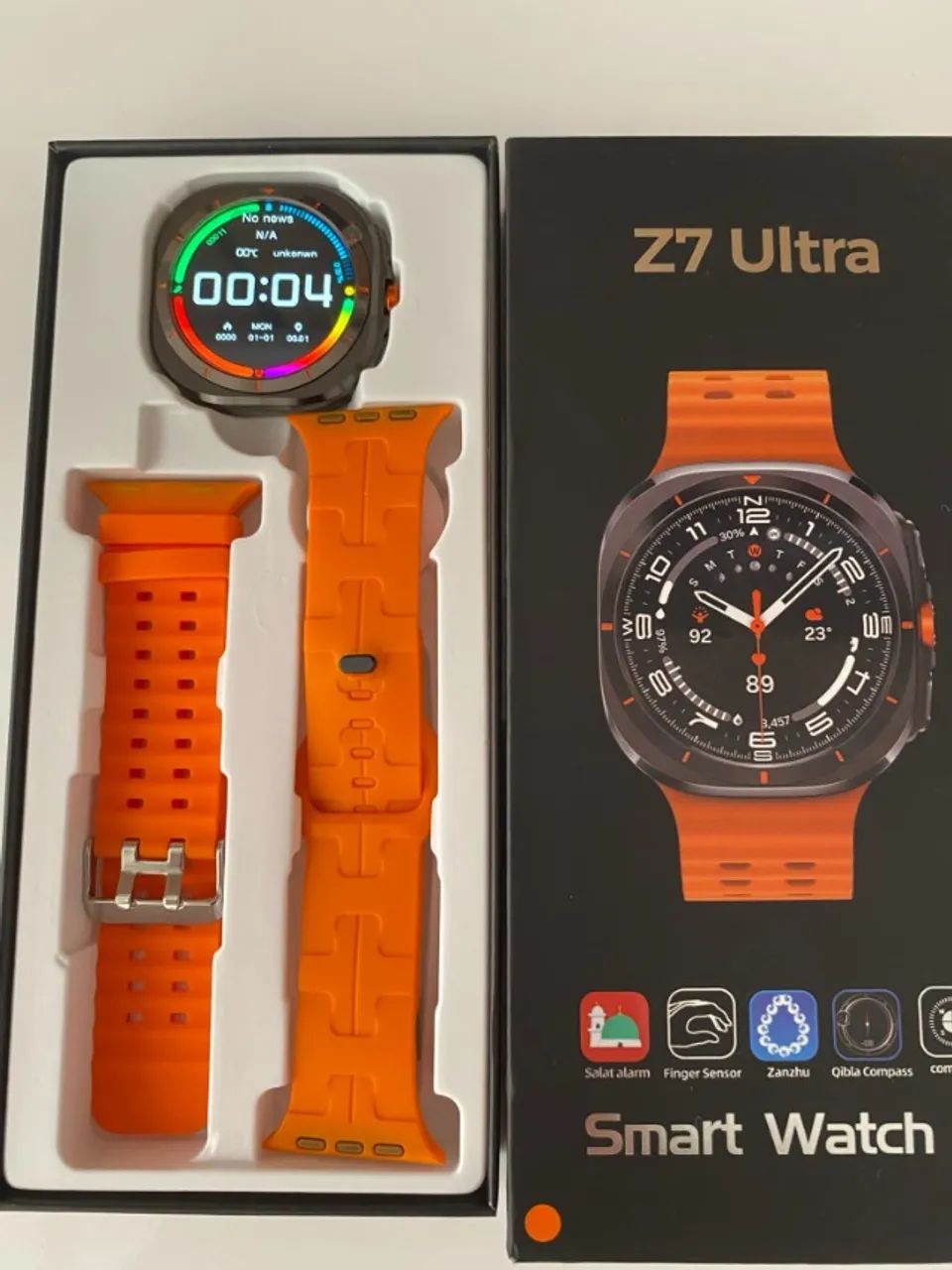  z7 ultra relógio inteligente para homens esportes relógios  - Foto 3