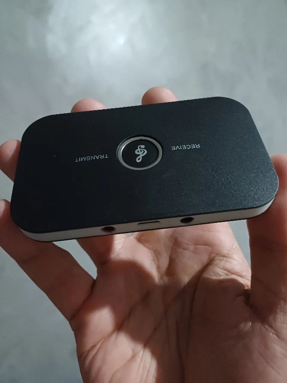 Transmissor / Receptor de Áudio - Bluetooth 5.0 - Recarregável - Com Cabos - Novo - Foto 5