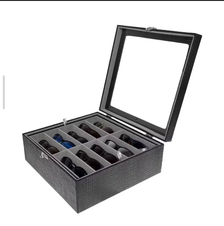 Caixa porta oculos - Com Tampa de Vidro - Foto 2