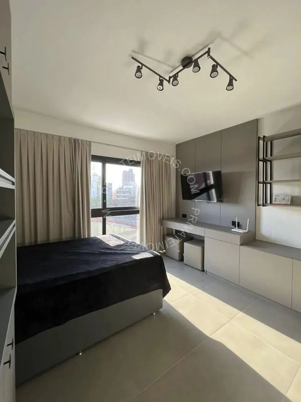 Apartamento Studio mobiliado para alugar no Petrópolis com 1 quarto - Foto 6