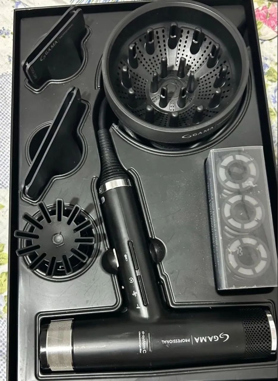 Secador de Cabelo Gama Professional com Acessórios