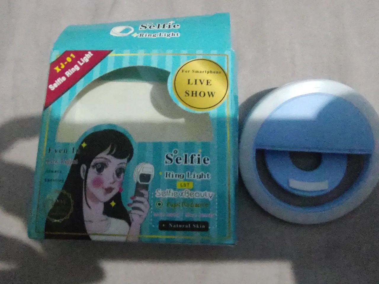 Ring Light para Selfie - Iluminação Perfeita para Fotos e Vídeos!