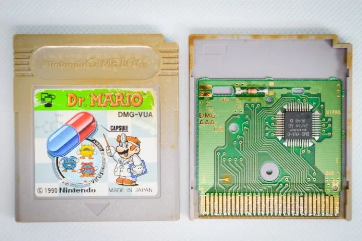 Dr. Mario | Game Boy Japonês DMG-VUA | Clássico Nintendo Puzzle Original - Foto 3