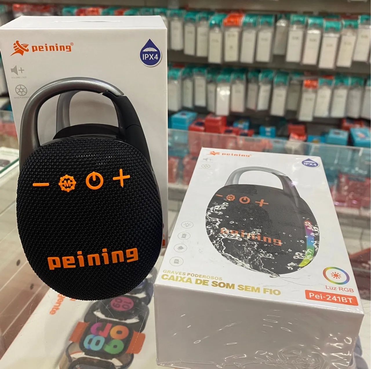 Caixa de Som Bluetooth Peining Pei-241BT - Foto 2