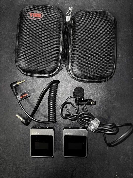 Kit de Microfone Lapela Sem Fio Godox - Foto 4