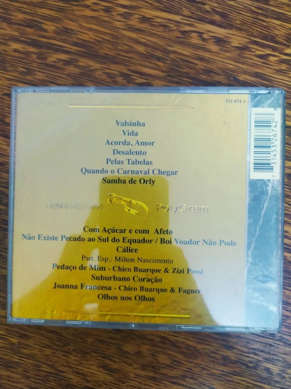 Cd De Música Chico Buarque Coleção Obras-primas - Foto 2