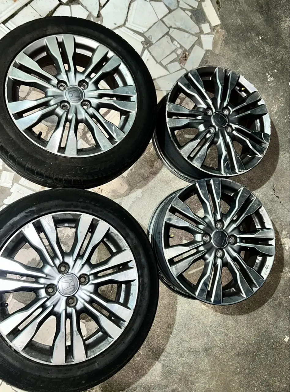 Rodas aro 16 Honda Fit city wrv e civic 4 furos