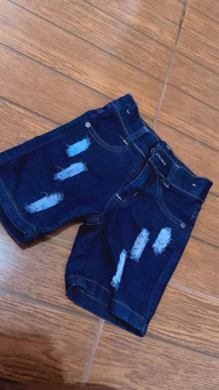 Lotinho Calça jeans veste até 18 meses  - Foto 3