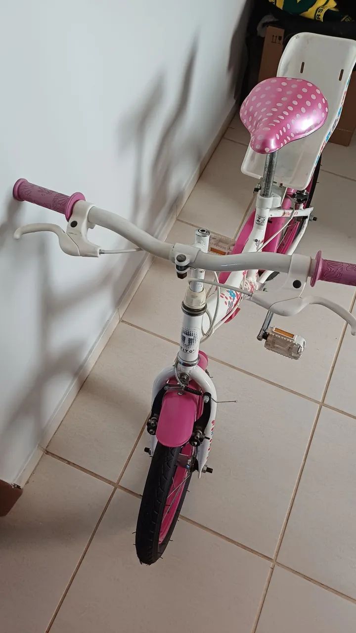  Linda Bicicleta MyBike Aro 16 Menina - Foto 2