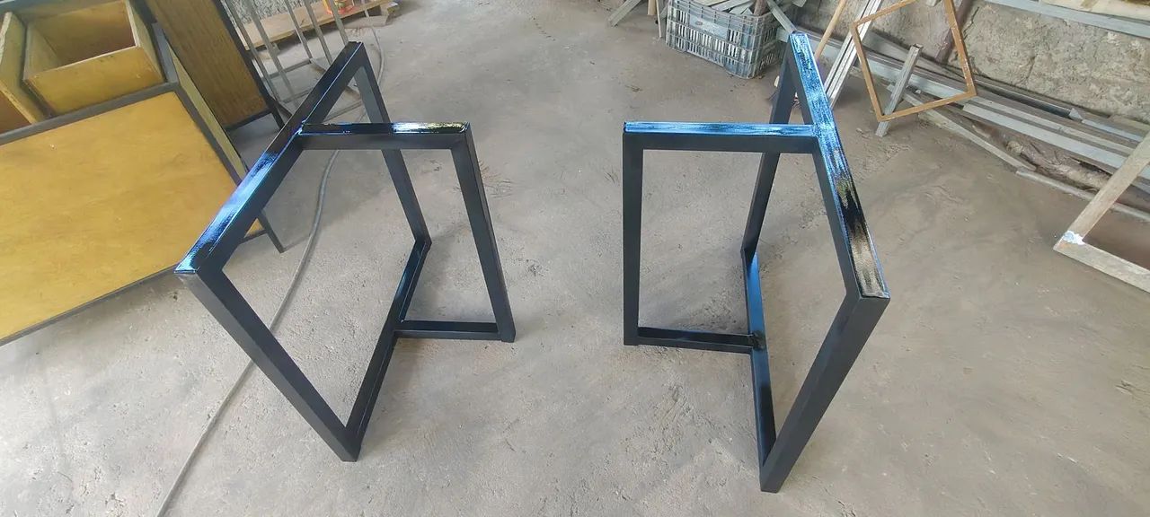 Bases para Mesa em Aço - 2 Peças - Foto 3