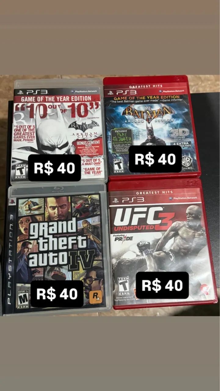 Jogos PS3  Mídia Física - Diversos títulos - Foto 3