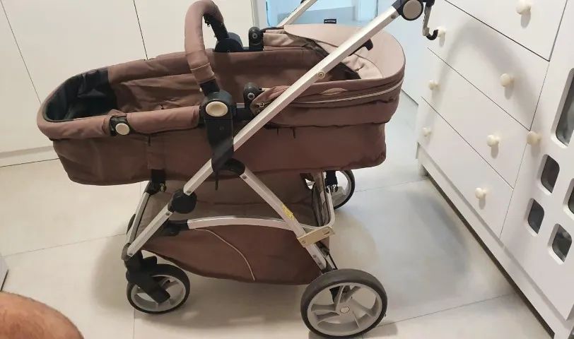 Carrinho de Bebê + Bebê Conforto Galzerano - Ótima Oportunidade! - Foto 3