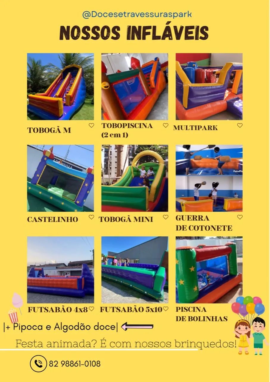 Aluguel de Brinquedos inflável  - Foto 3