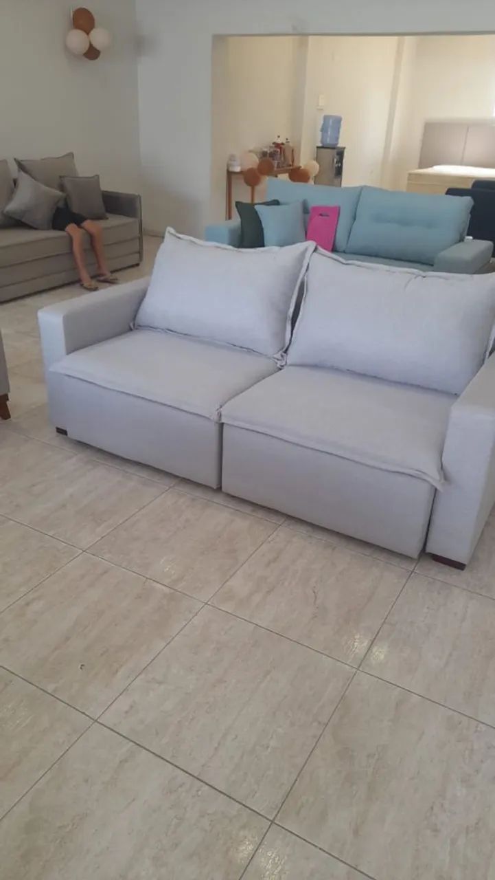 Sofá Modular Confortável e Moderno