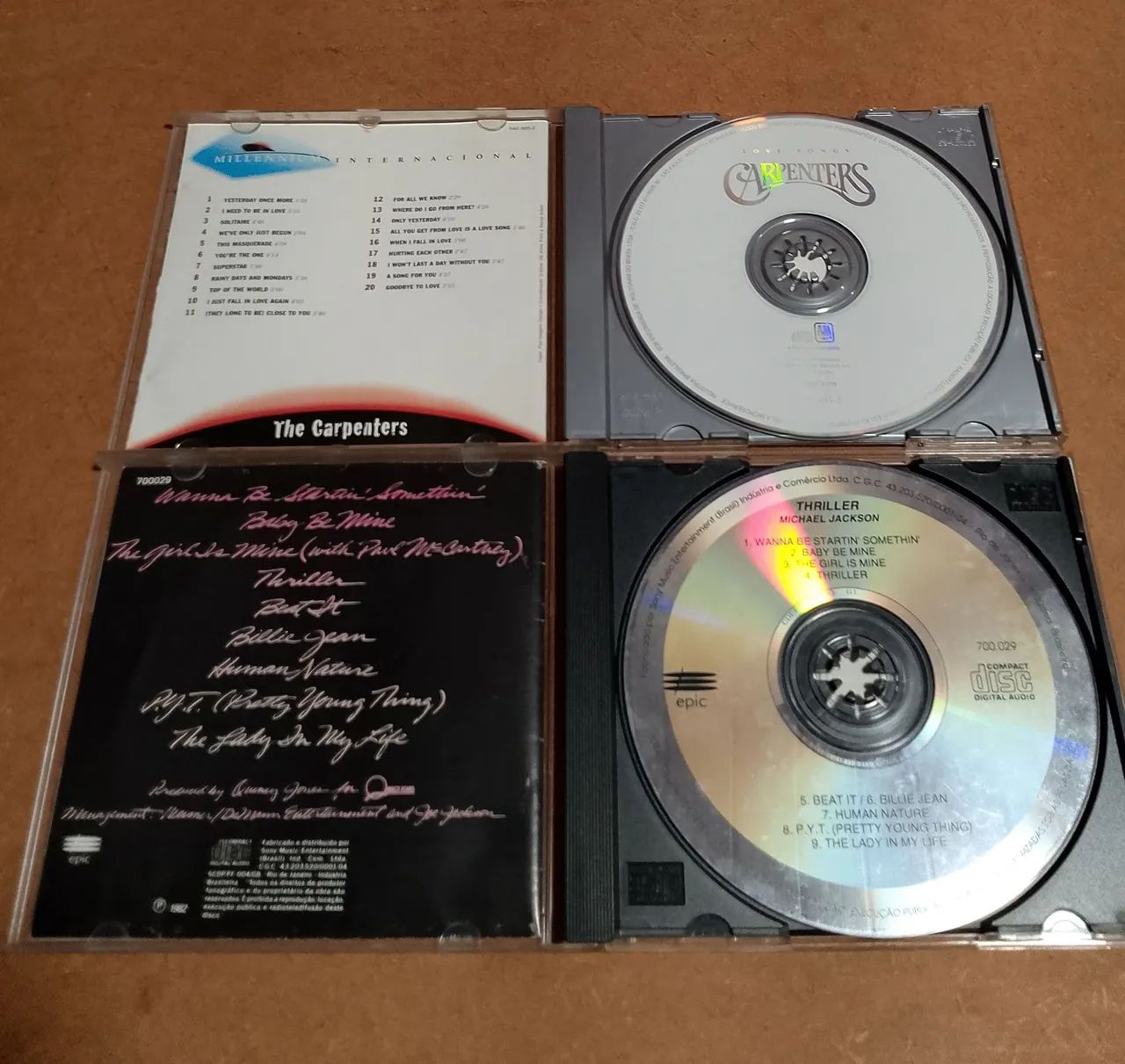 CDs lote 4 CDs Michael Jackson pet shop boys Simple red love songs - Foto 3