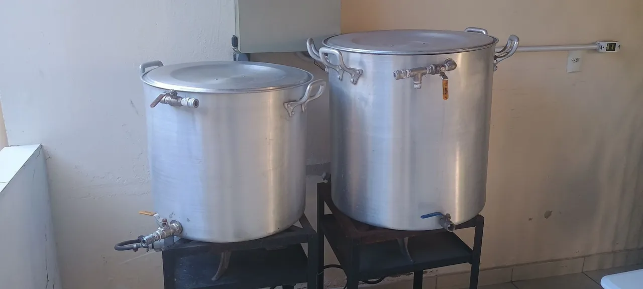 Panelas de alumínio para Cerveja Artesanal