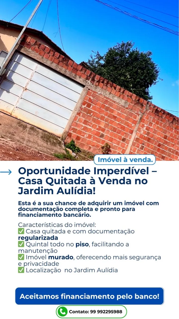 Casa no Jardim Aulídia - Açailandia.