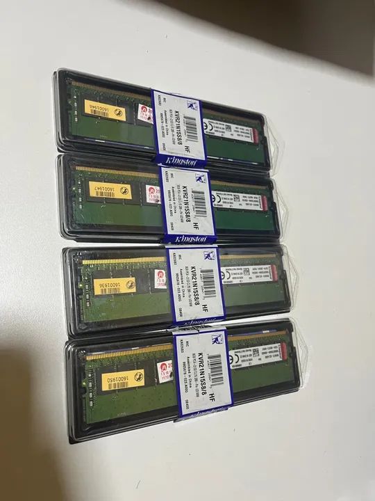 4x Kingston 8GB DDR4 2666MHz - Memória RAM para PC - Foto 2