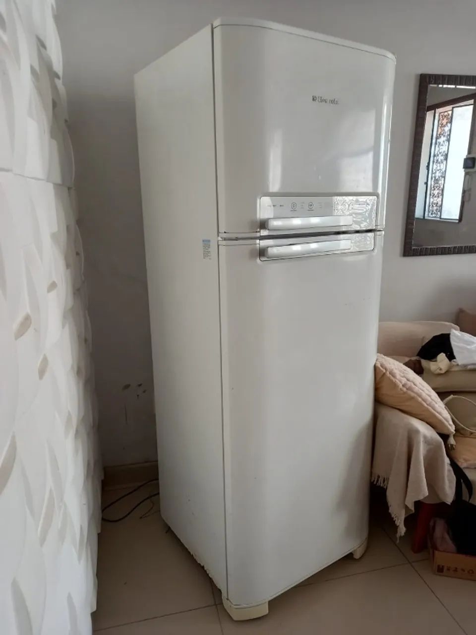Geladeira duplex Electrolux frost free 430l branca