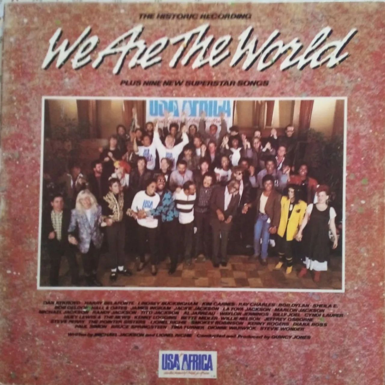 Disco de Vinil We Are The World - Histórico